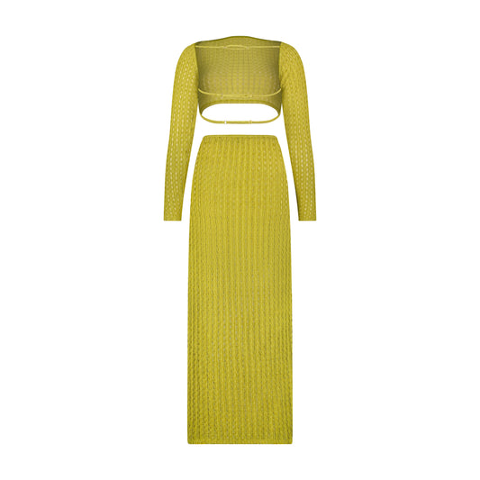 Sahara Sands Two-Piece Skirt Set