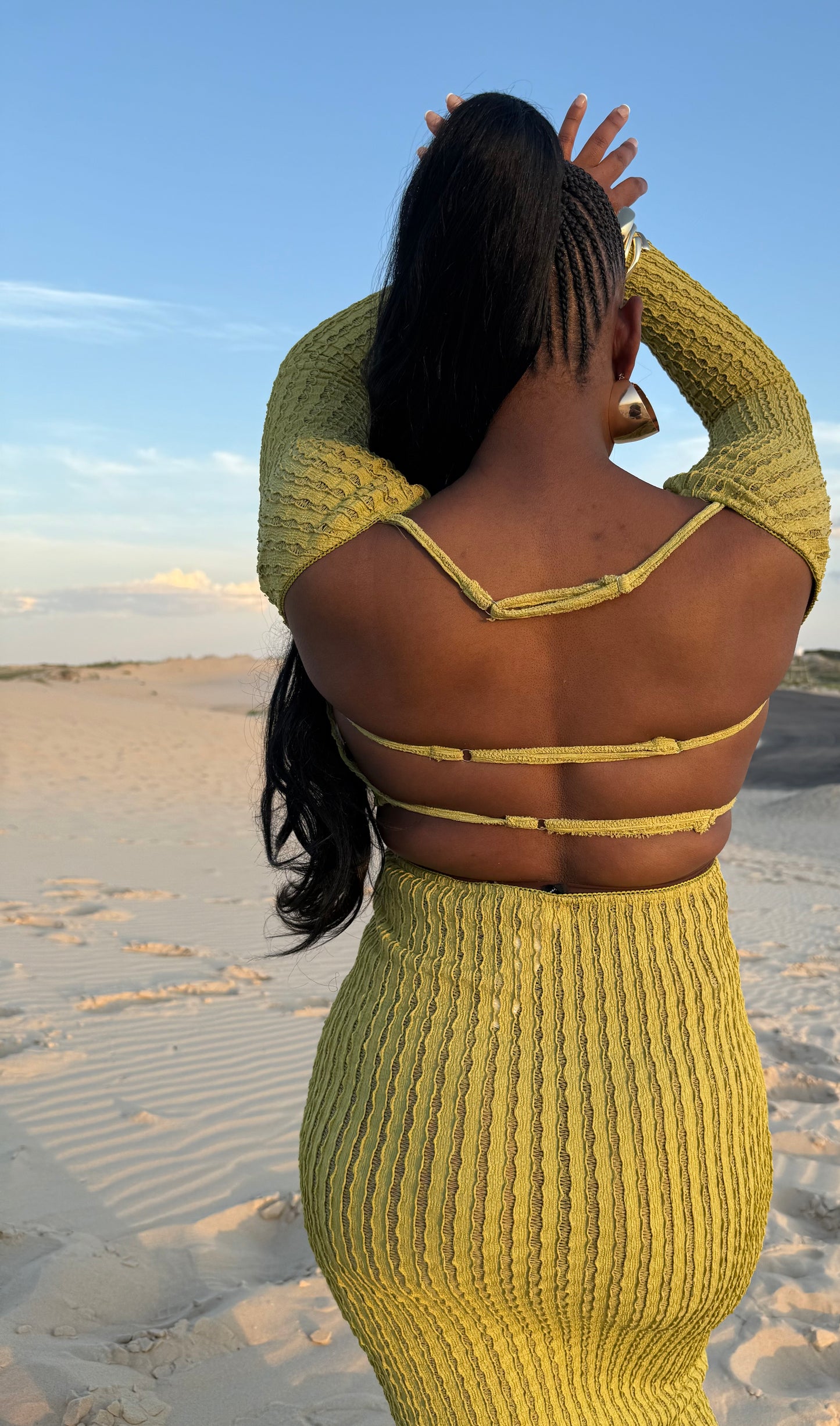 Sahara Sands Two-Piece Skirt Set