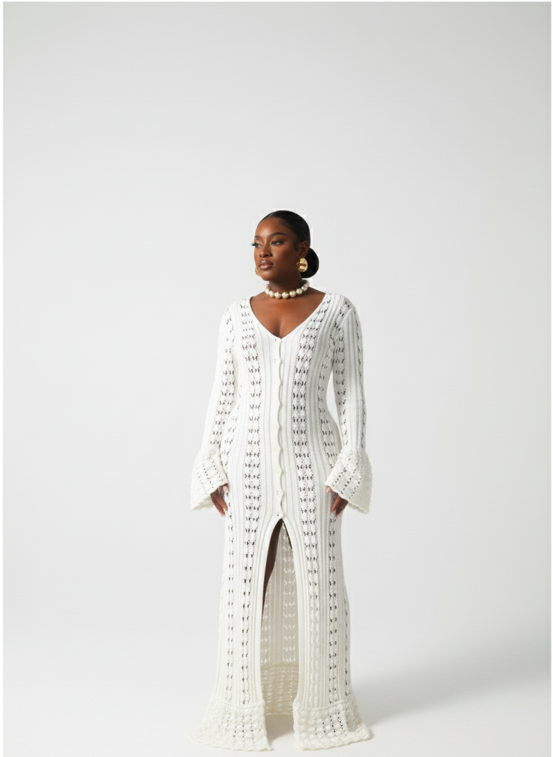 Solstice Crochet Maxi Dress