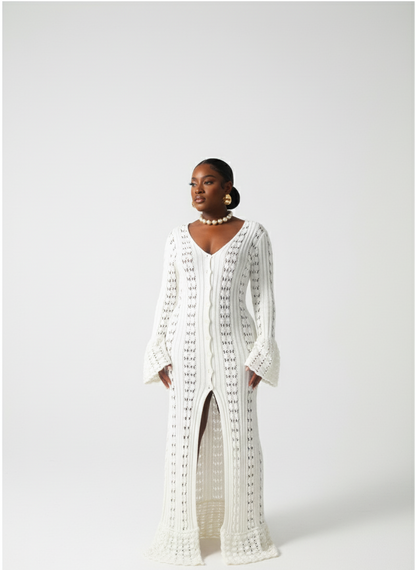 Solstice Crochet Maxi Dress